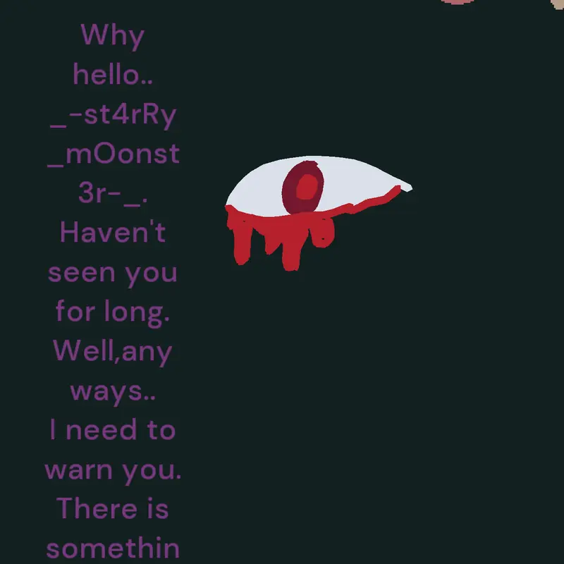 It Sees You. by @_-st4rRy_mOonst3r-_