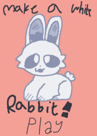 Make a white rabbit!