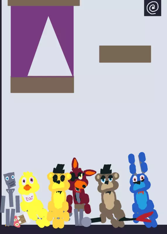 Fnaf Ragdoll by @Vi8