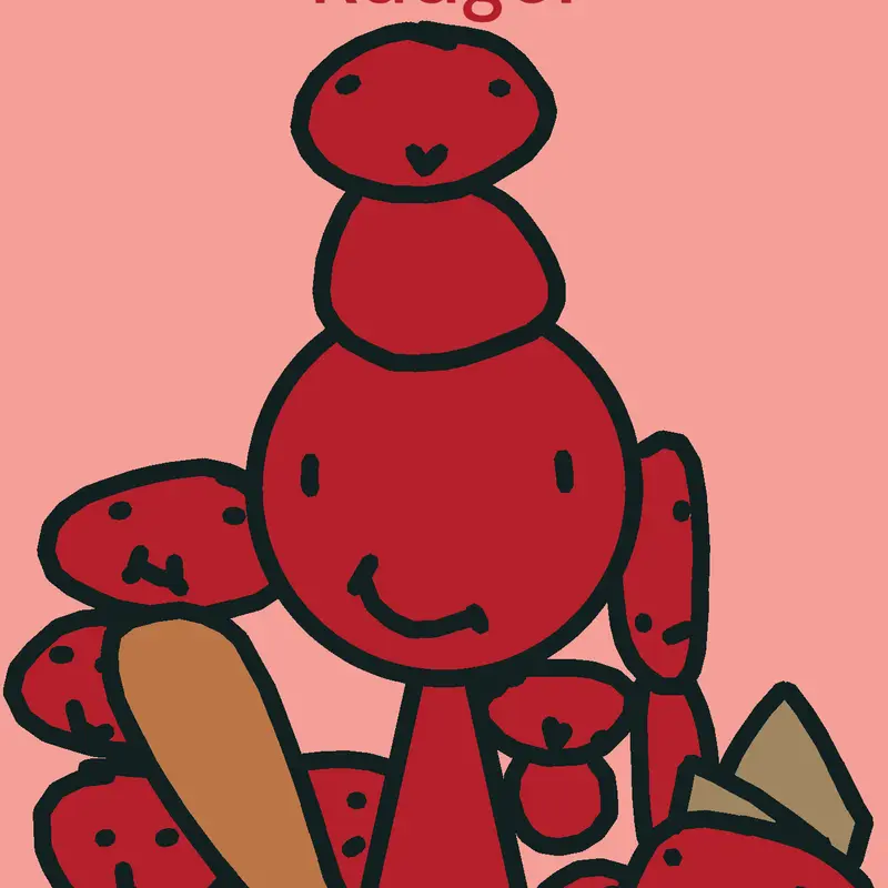 Red Human Radgoll by @AshlieghChase