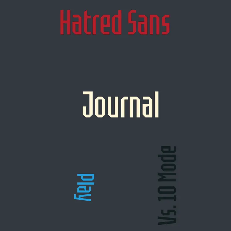 Hatred sans by @Fomx