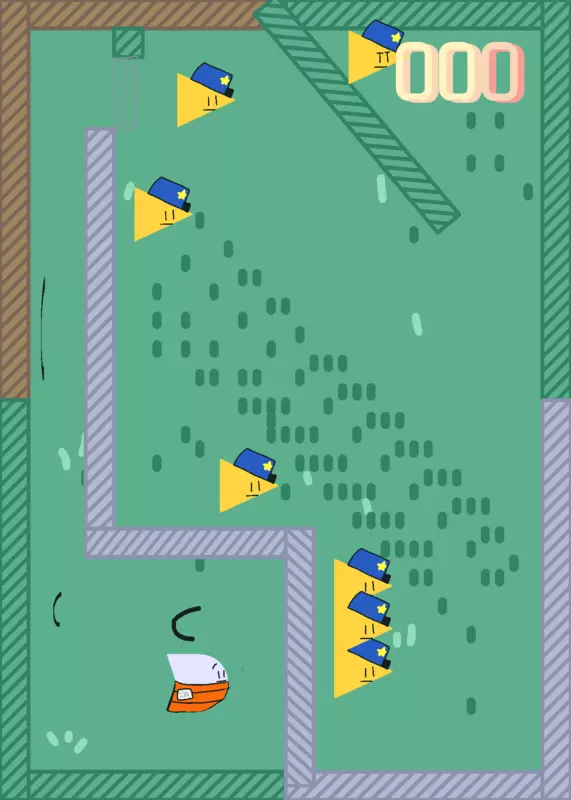 Police run (meadowland) by @-_T0X1ANDCHARACTER_-