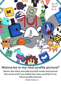 Wanna be in my next profile picture?
