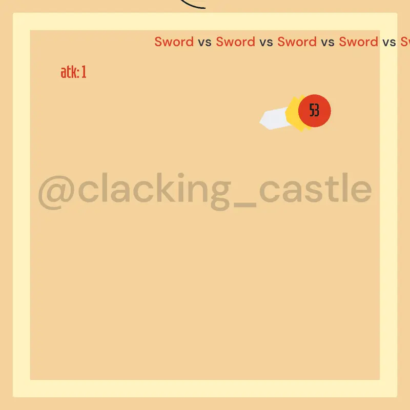 Game by @clacking_castle