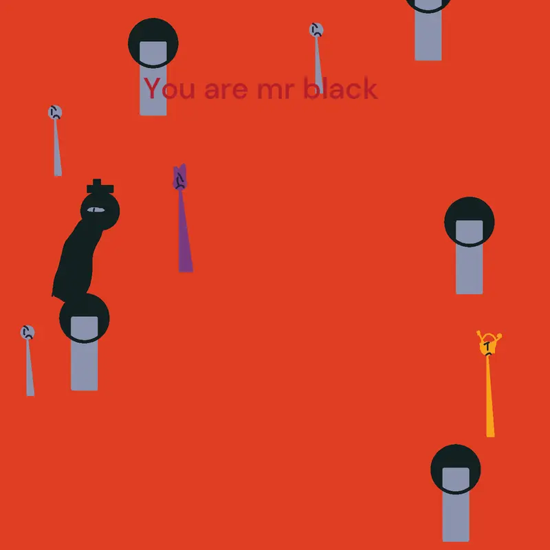 Sprunki horror but you are mr black by @MarieNethJoson