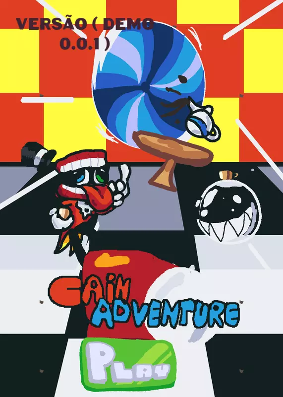 Caim  teste suas novas aventuras malucas by @eggbasquete