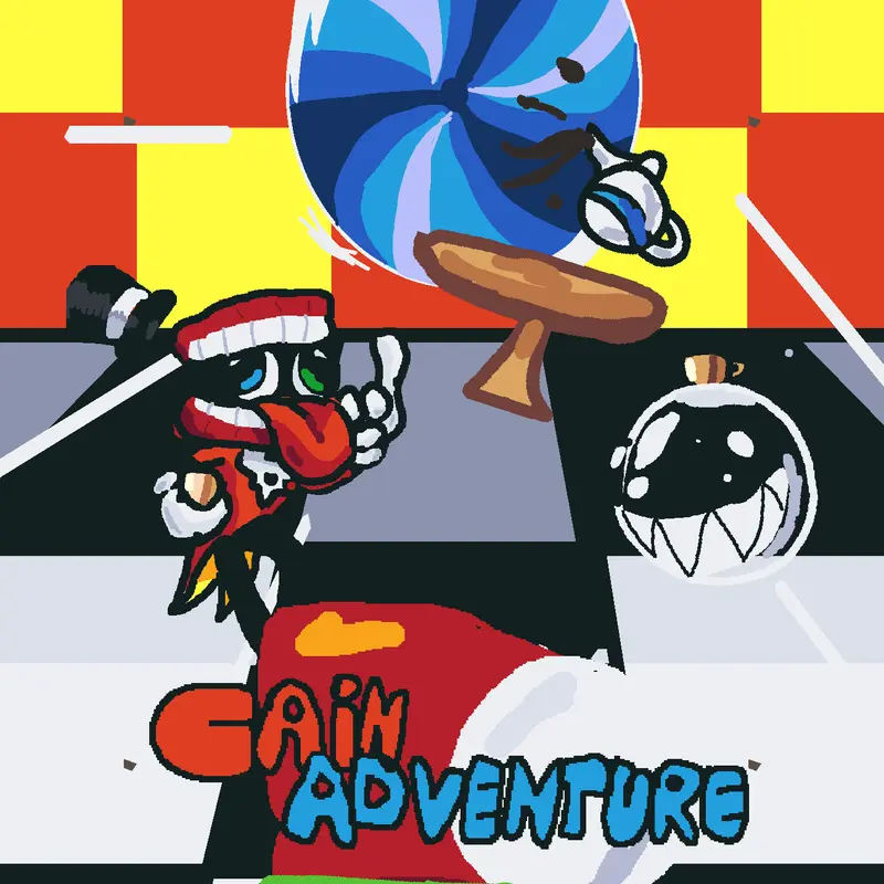Caim  teste suas novas aventuras malucas by @eggbasquete