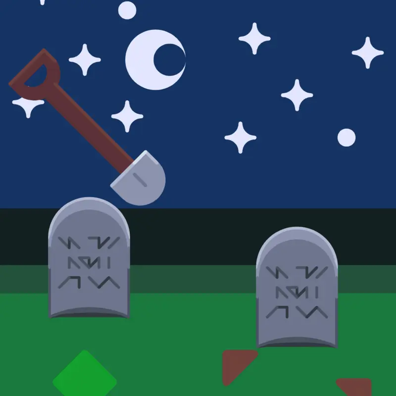 Night at the graveyard by @trasevol-dog