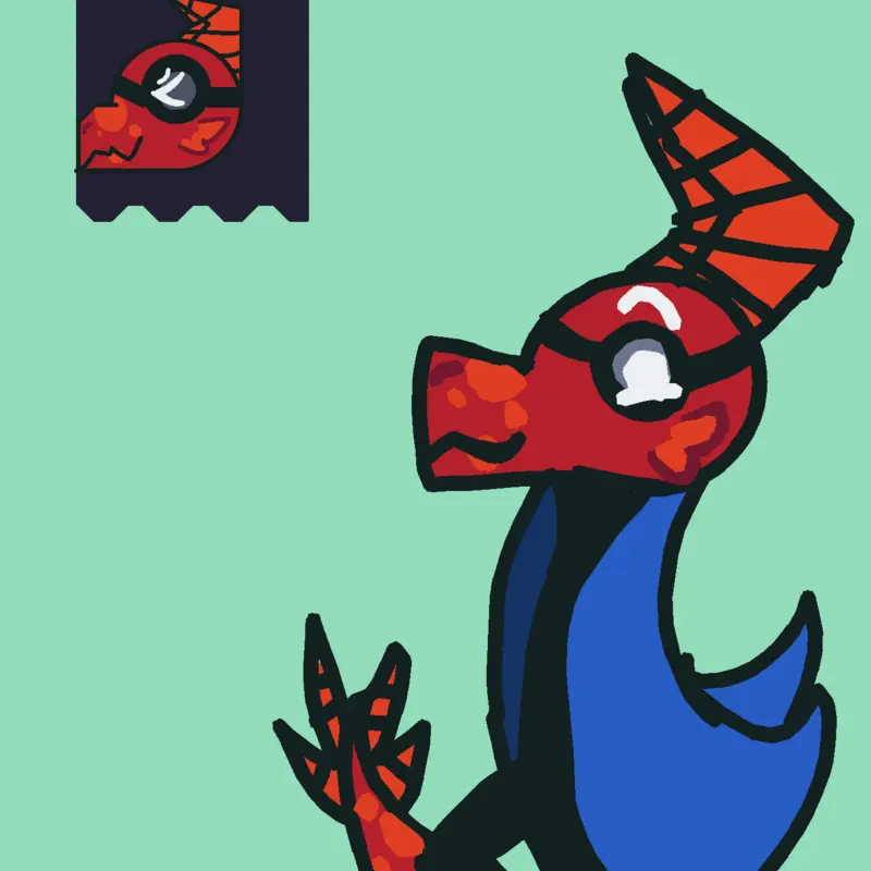 New oc glacier the mechanic flame dragon by @zingobingo