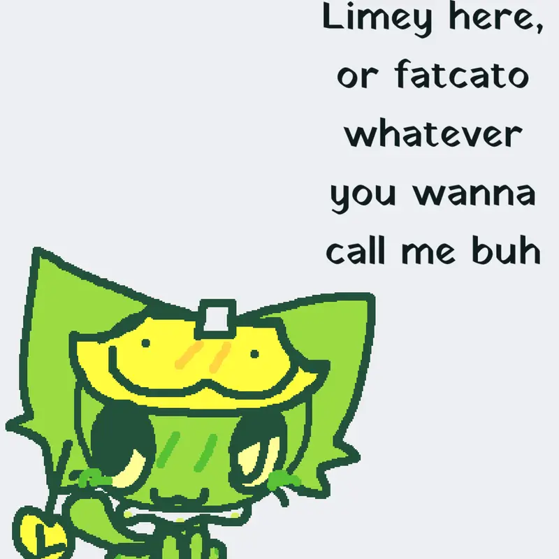 I'm back woo by @Limey23
