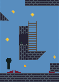This is a BUT I FIX the jump on the wall.