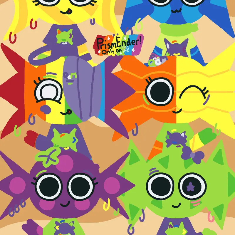 QoM inspired Candy Siblings by @PrismEnder