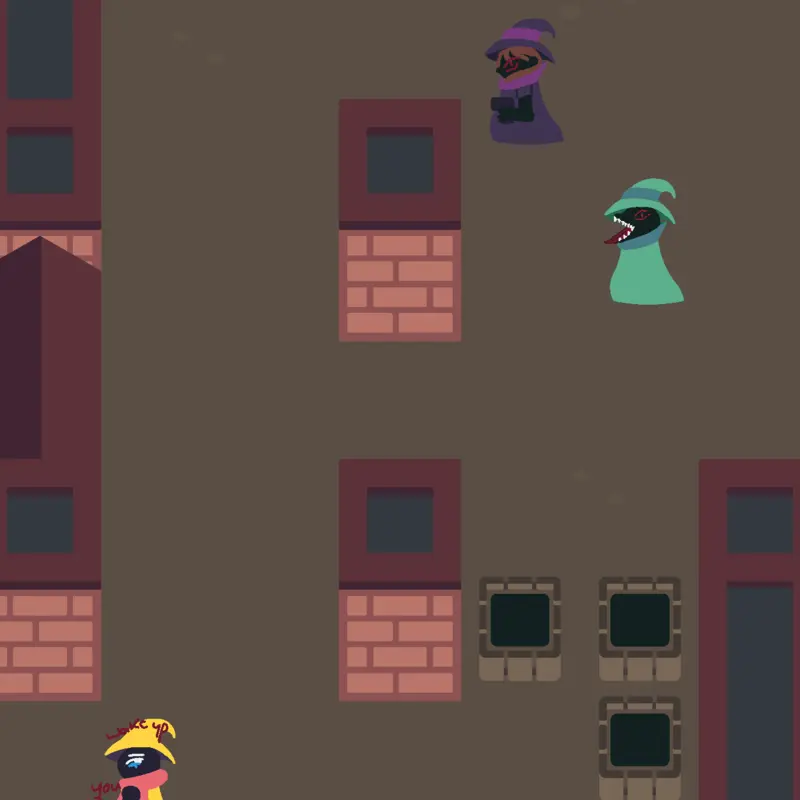 Dungeon but horror by @PRAMUKA