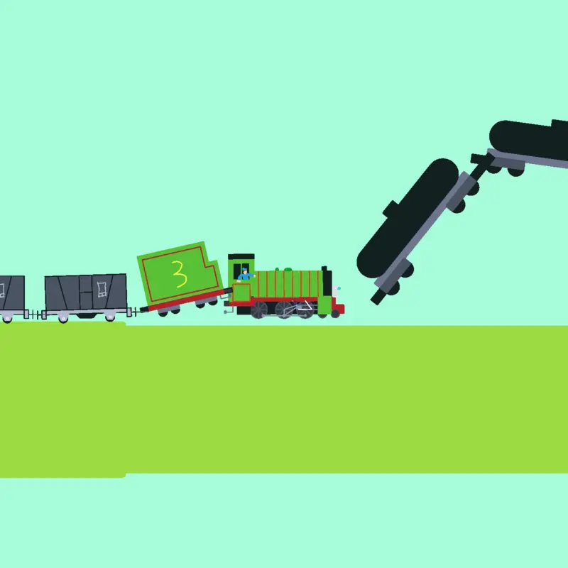 Henry crash by @a_trainfan_and_thomasfan