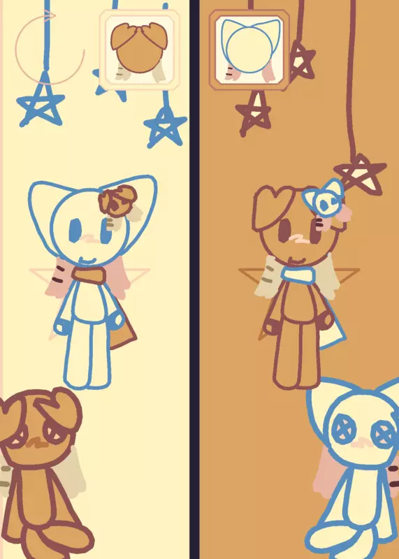 Little_cats and little_dogs by @little_cats