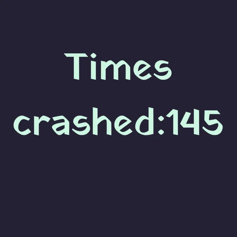 Crash count by @Noobard_Maximun_Studios