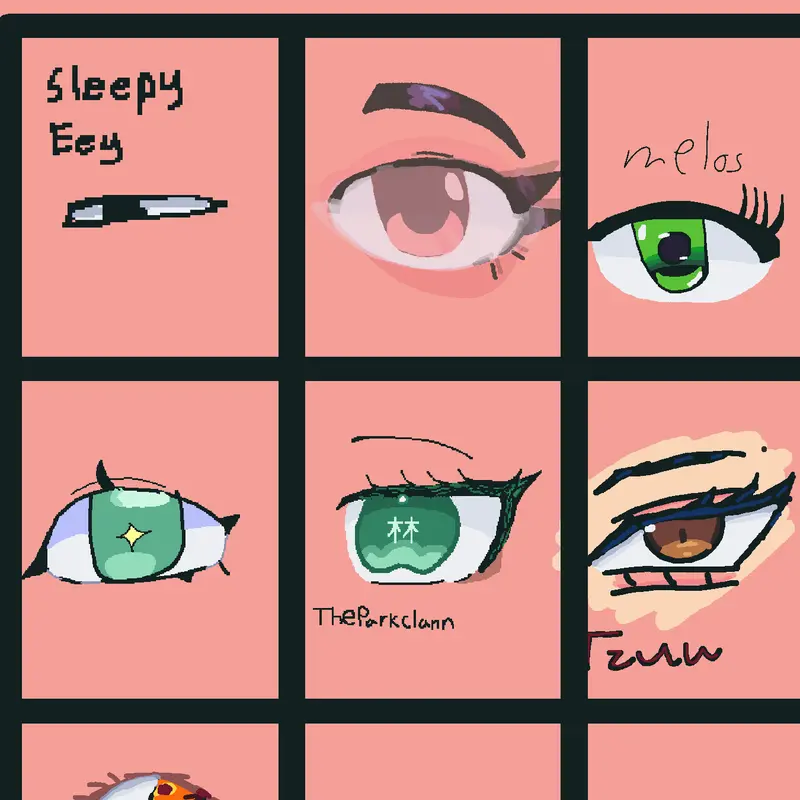 Eye draw by @gingerAndGlisten