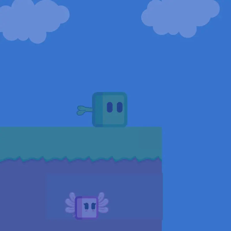 Underwater ending game by @Lopilop