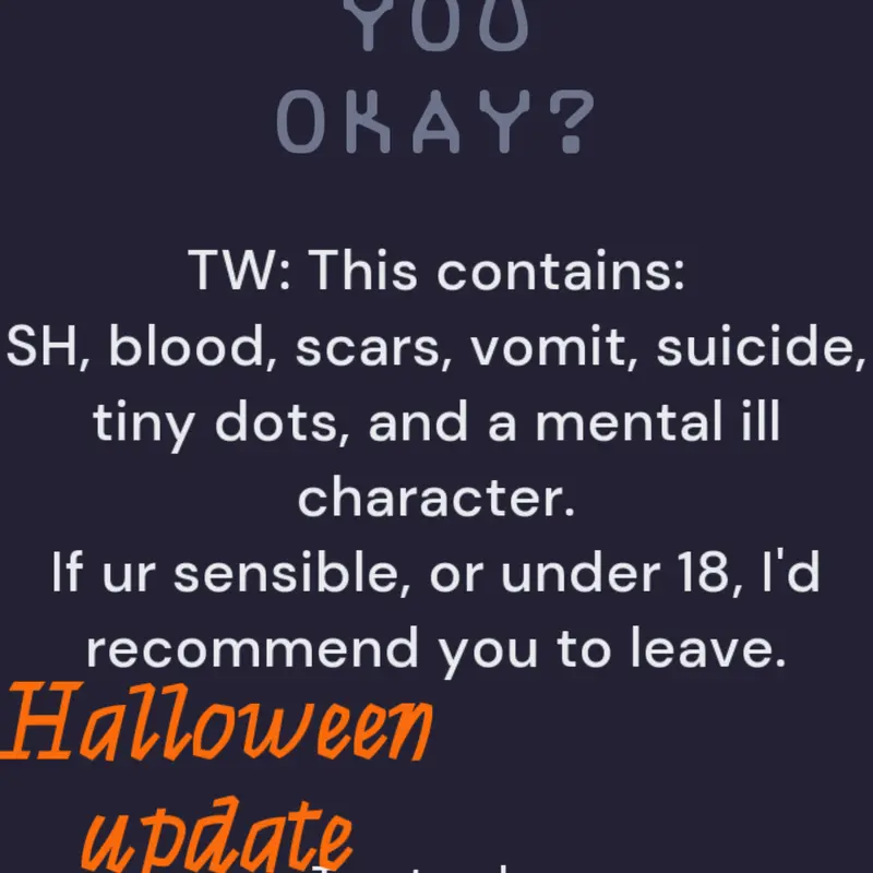 Are You Ok? by @Fizzy_Drinks
