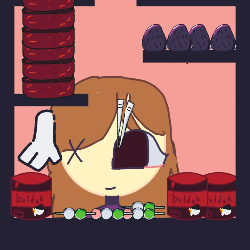 Mukbang game by @luluhearts