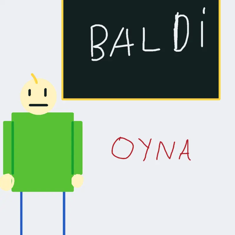 Baldi oyunu (yapmak için çok uğraştım) by @MTTSTUDIO