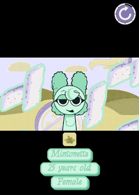 Introducing my new Sprunki OC: Mintonette