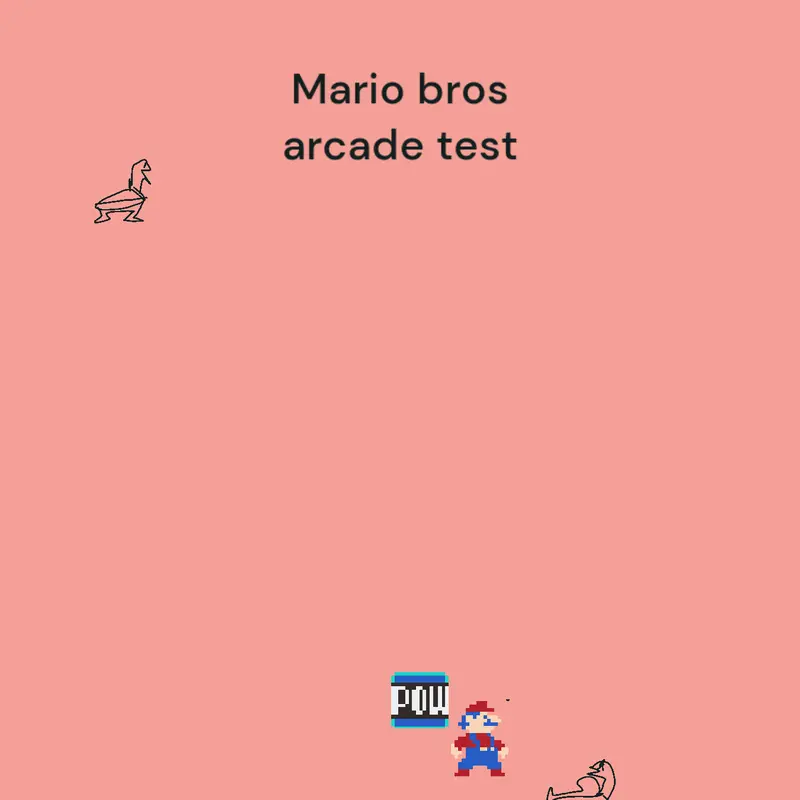 Mario arcade by @red_mario