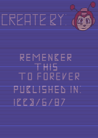 Remenber this song to forever(this card go...