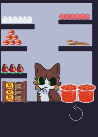 Meowl mukbang