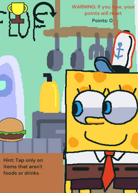 Dale comida a Bob esponja 🧽😋