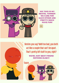 Comic: Best friend they say (Ally x Stella)