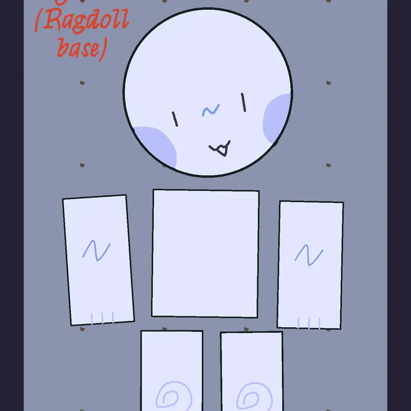 Ragdoll base by @Leandra_1221