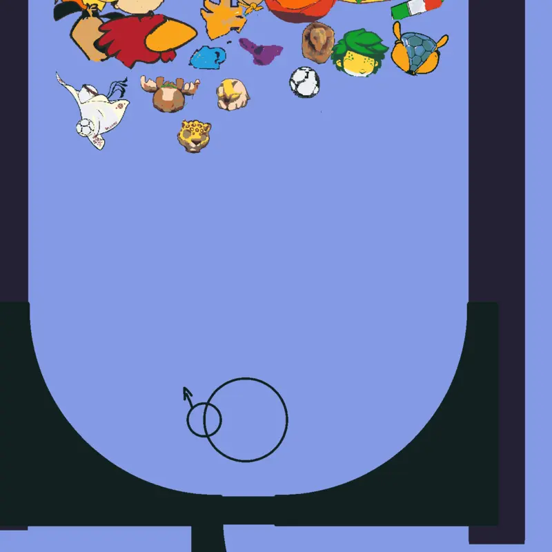 the fifa word cup mascots marble race by @isaack16