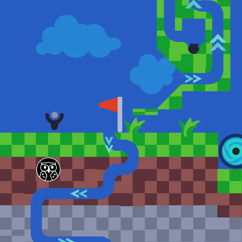 Troll golf game ⛳ by @AlanB1