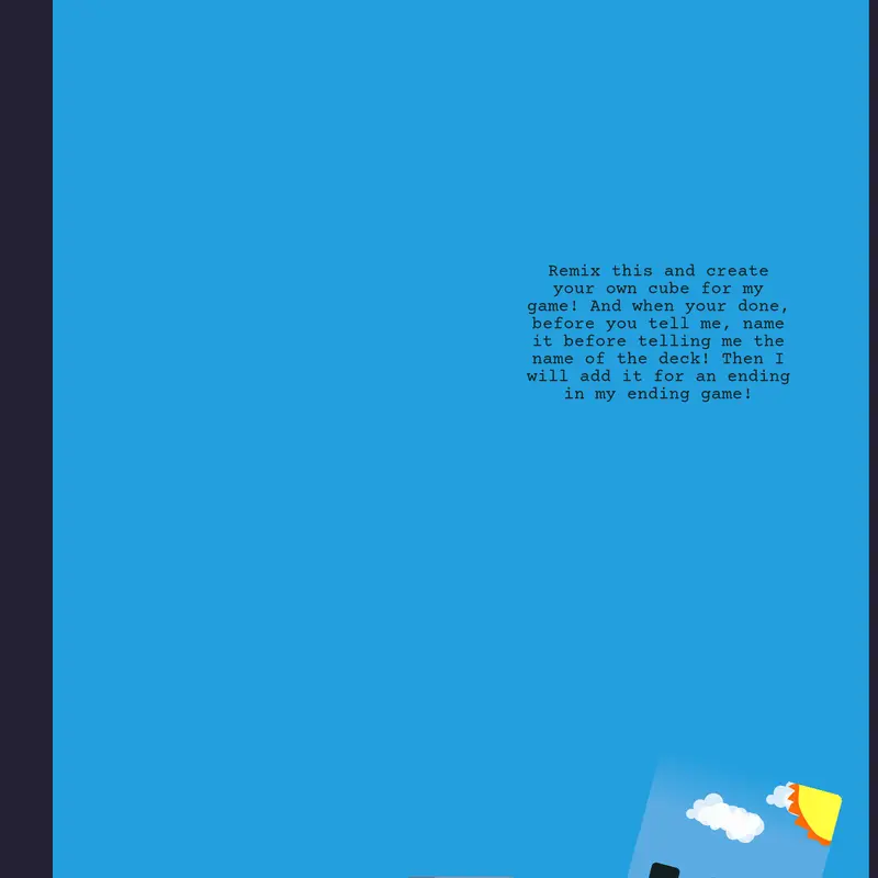 Remix to make cube ending by @theonator