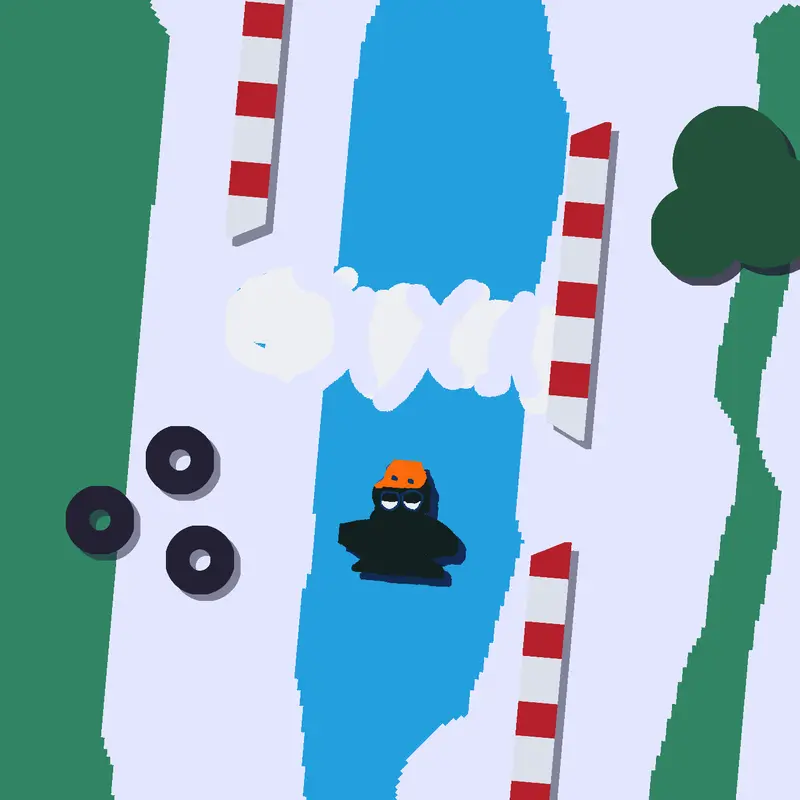 Pingu racing #nostalgiaremastered by @XxravenxX123_UwU