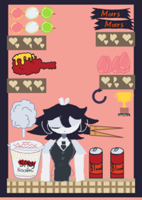 Well more eating stuff eating want that coke