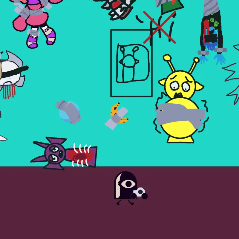 TOURTURED THEM CHARACTERS by @SammiAm