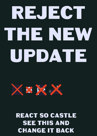 WE WANT THE OLD DESIGN