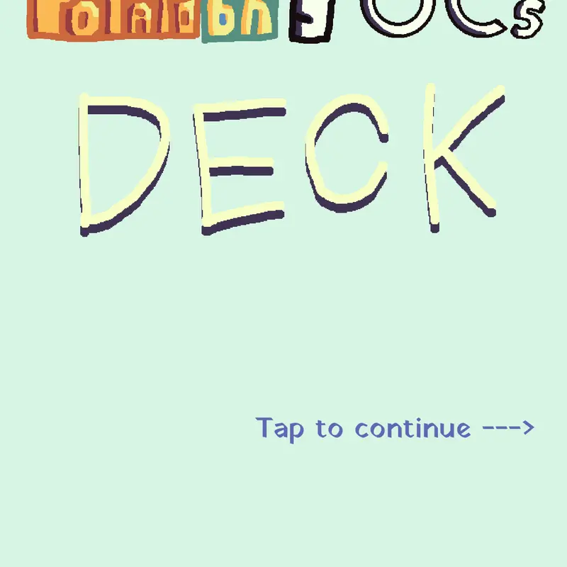 PotatoBR's OCs DECK by @PotatoBR_24