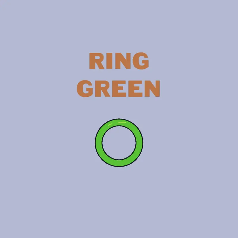 Green ring by @JohanGonzalez