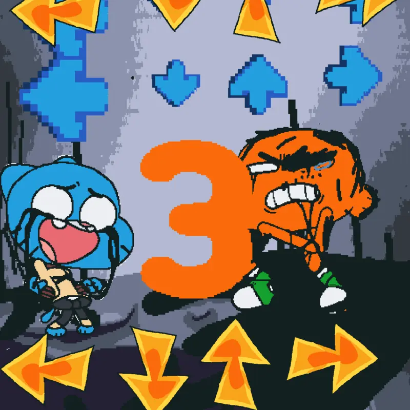 Gumball pibby by @BenicioBenjamin