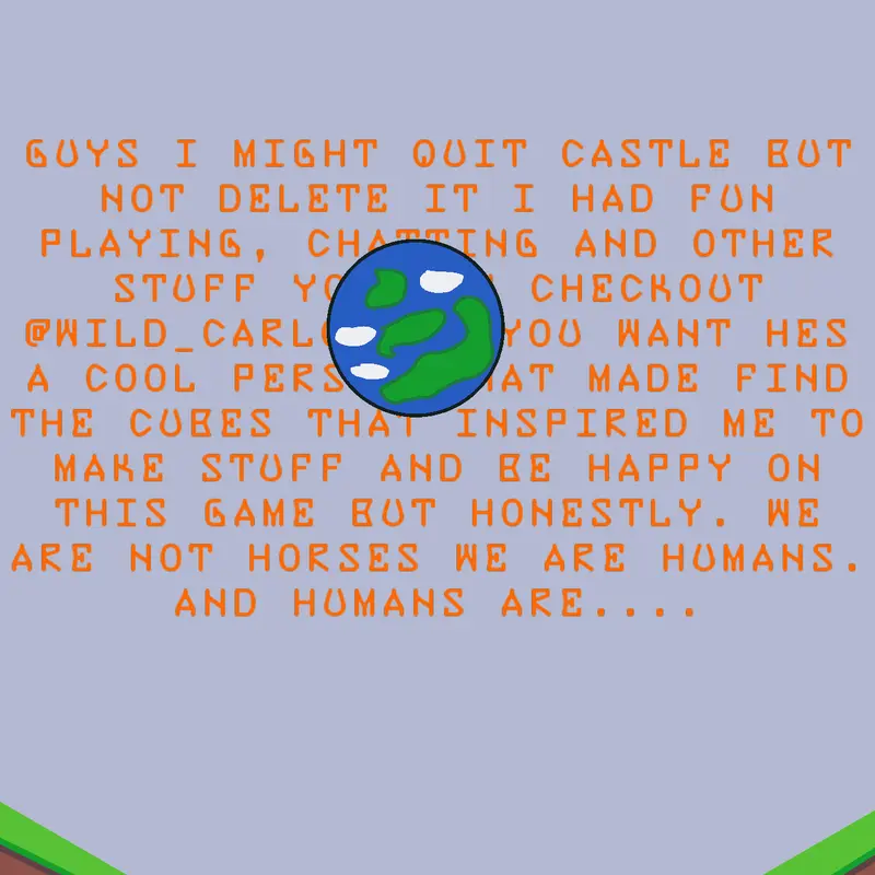 Game by @iamlatetocastle