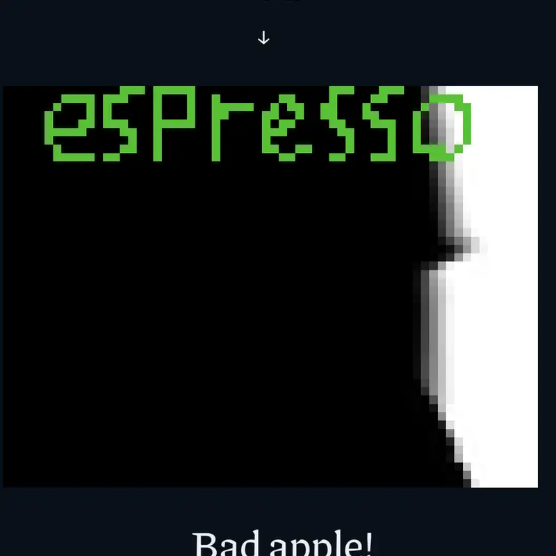 video16647 bad apple by @unknow_nn