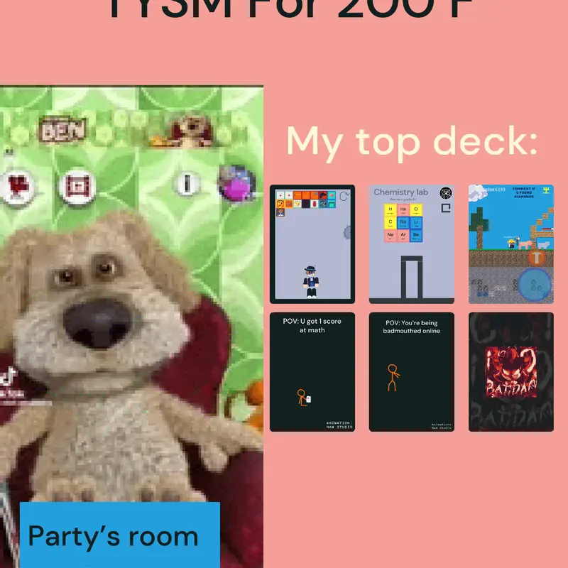 TYSM FOR 200+ FOLLOWERS by @NamStudio