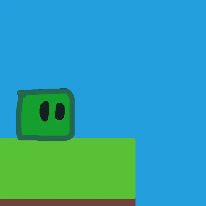 Cubes red green by @Spongebob_1234