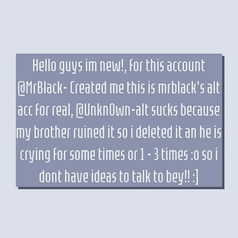 Game by @MrWhite-