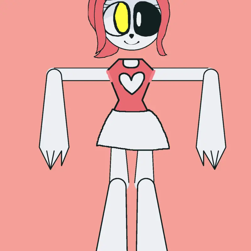Mangle Ragdoll by @Lucy_biggestfan