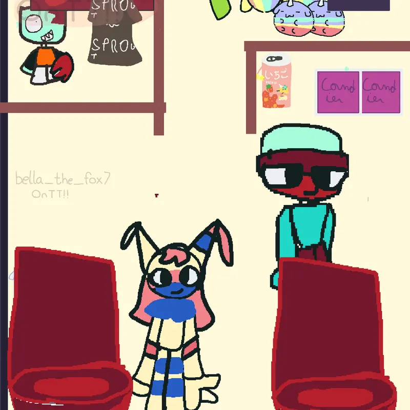 Gigi i ❤️u update(shelly new animations) by @-cakebi11233