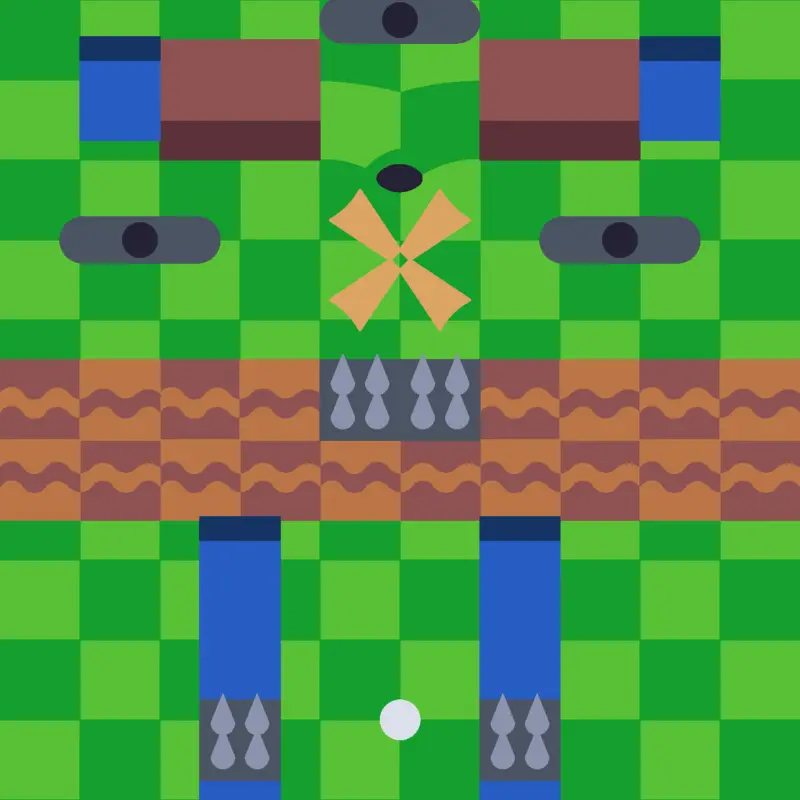 Randomly top-down golf 3 by @milk_lover